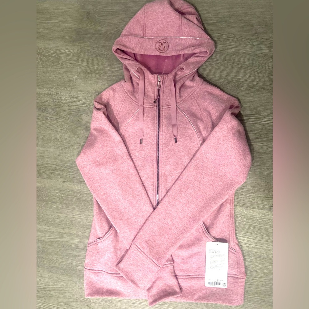 New with tags size 10 scuba full zip plush Lululemon zip up